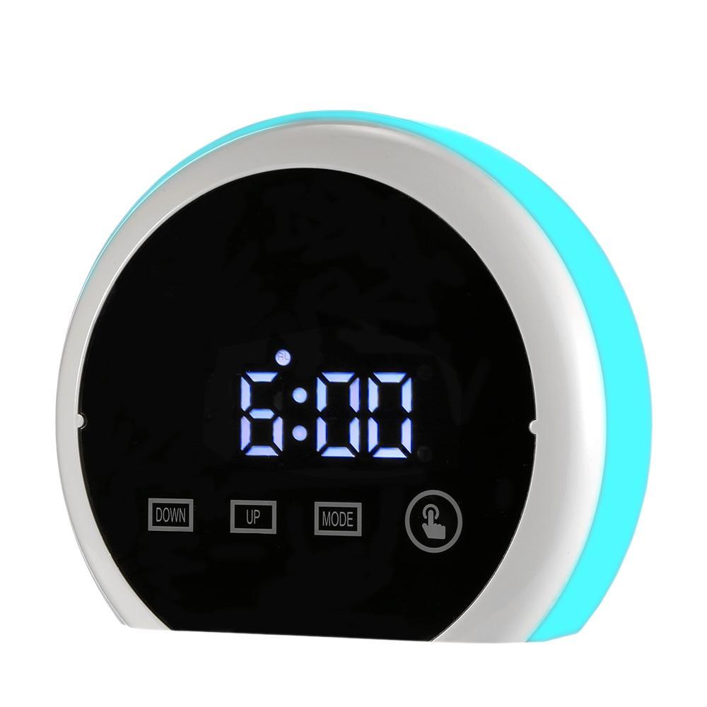 LED Mirror Clock With Alarm