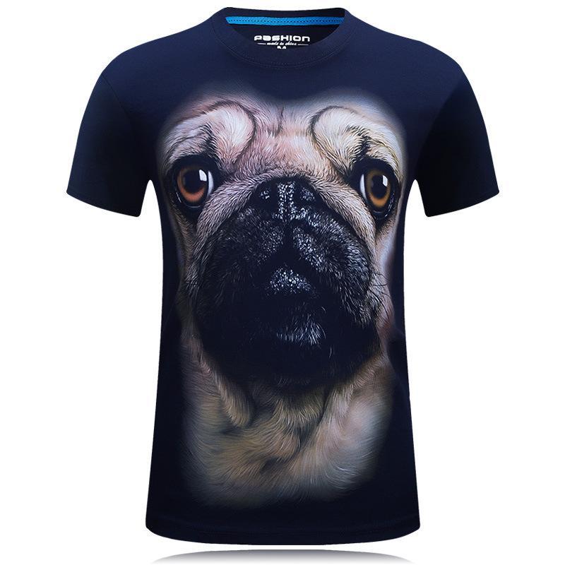 Pak me schattig pug face shirt