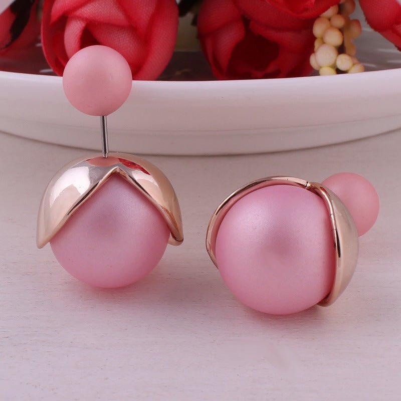 Candy Colored Rubber Sphere Earrings - THEONE APPAREL