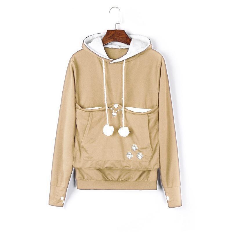 Fuzz Ball Kangaroo Pocket Sweater