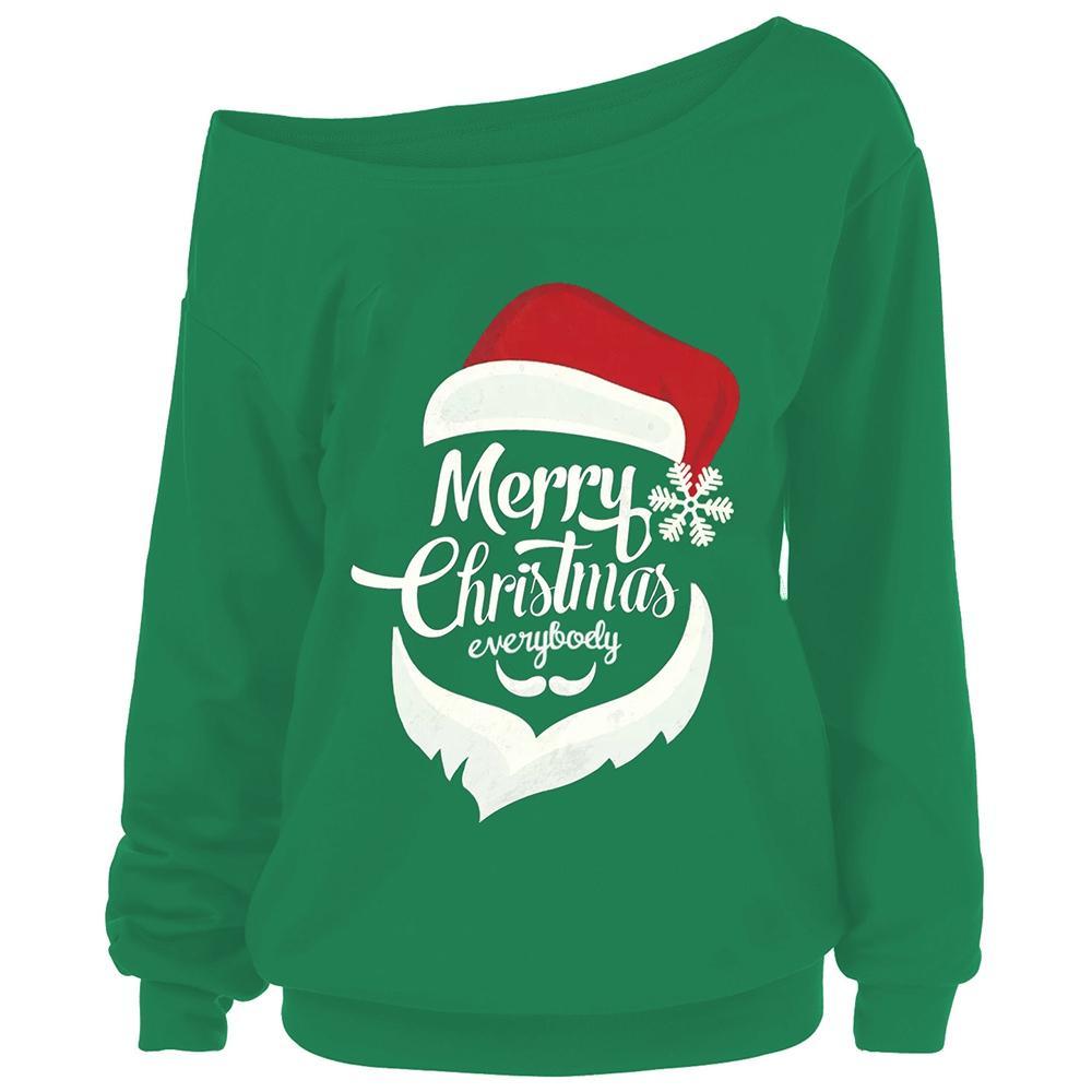 Frohe Weihnachten Plus Size Sweatshirt