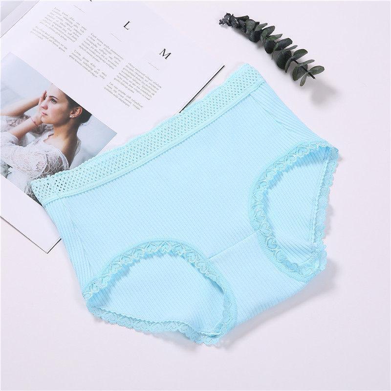Hearts and Lace High Rise Hipster Panty-Blue-Theone Apparel