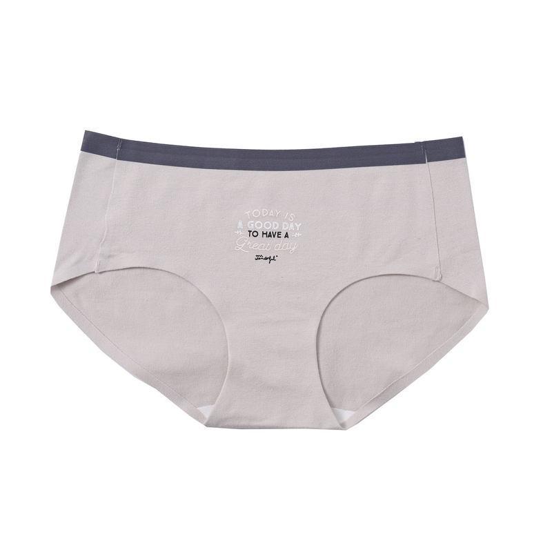 Inspirational Sayings High Brief Panty-Gray-Theone Apparel
