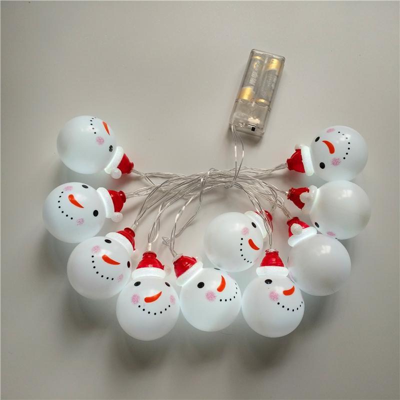 LED Snowman Christmas Tree Ornaments