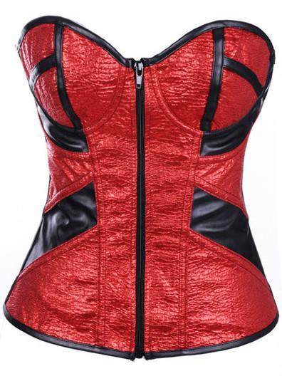 Lace Up Full Cup Corset Top - Theone Apparel