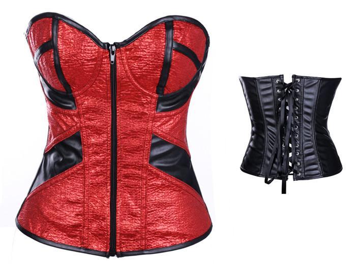 Lace Up Full Cup Corset Top - Theone Apparel