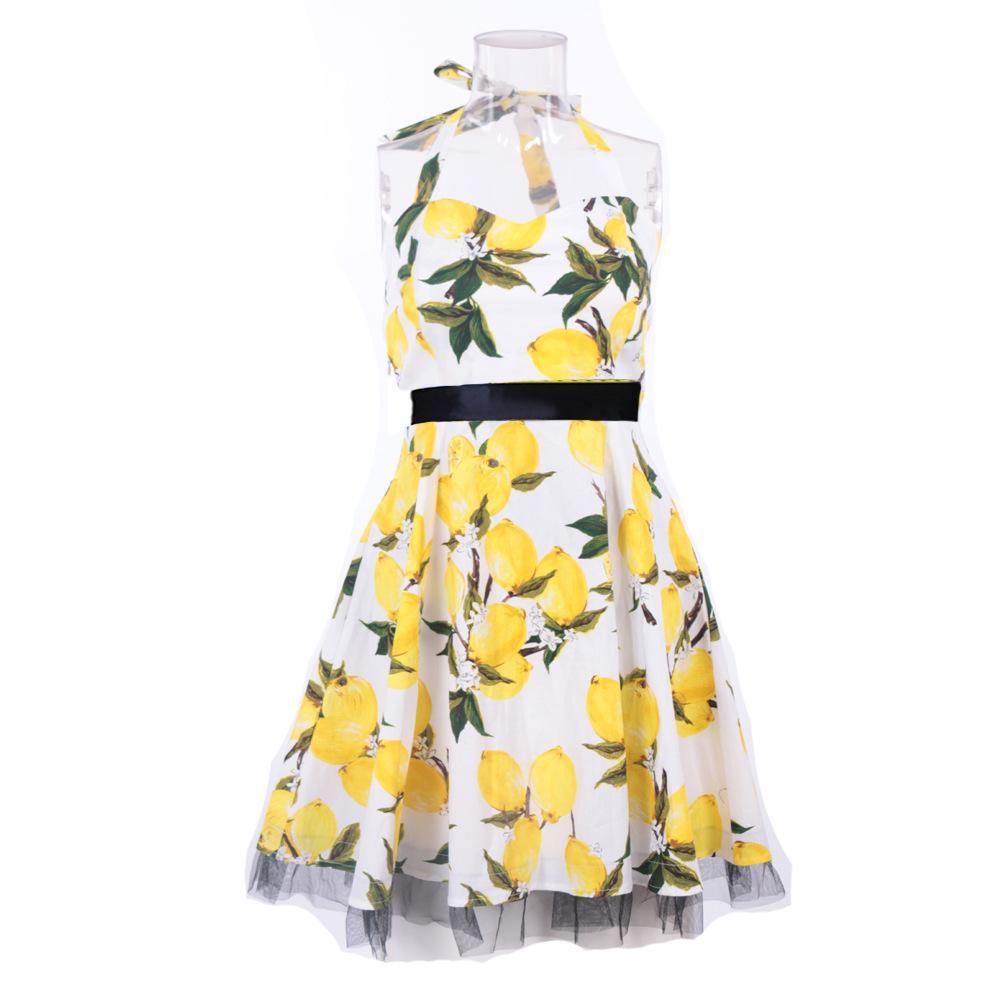 Ruffle Skirt Vintage Apron Dress