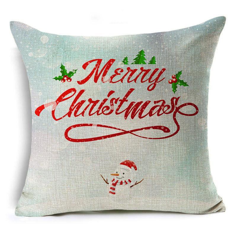 Merry Christmas Holiday Pillow Covers