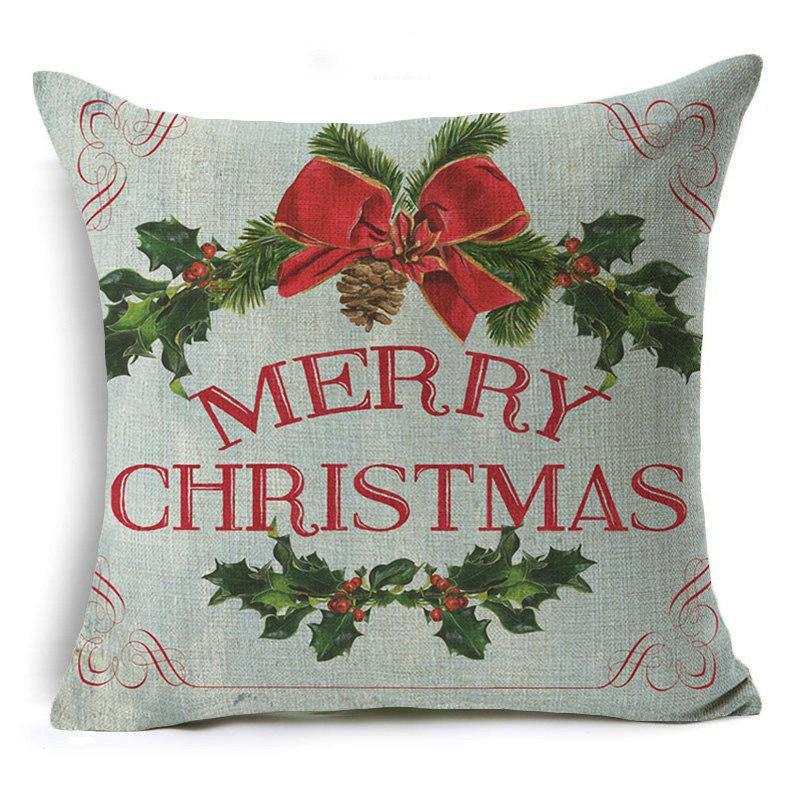 Merry Christmas Holiday Pillow Covers