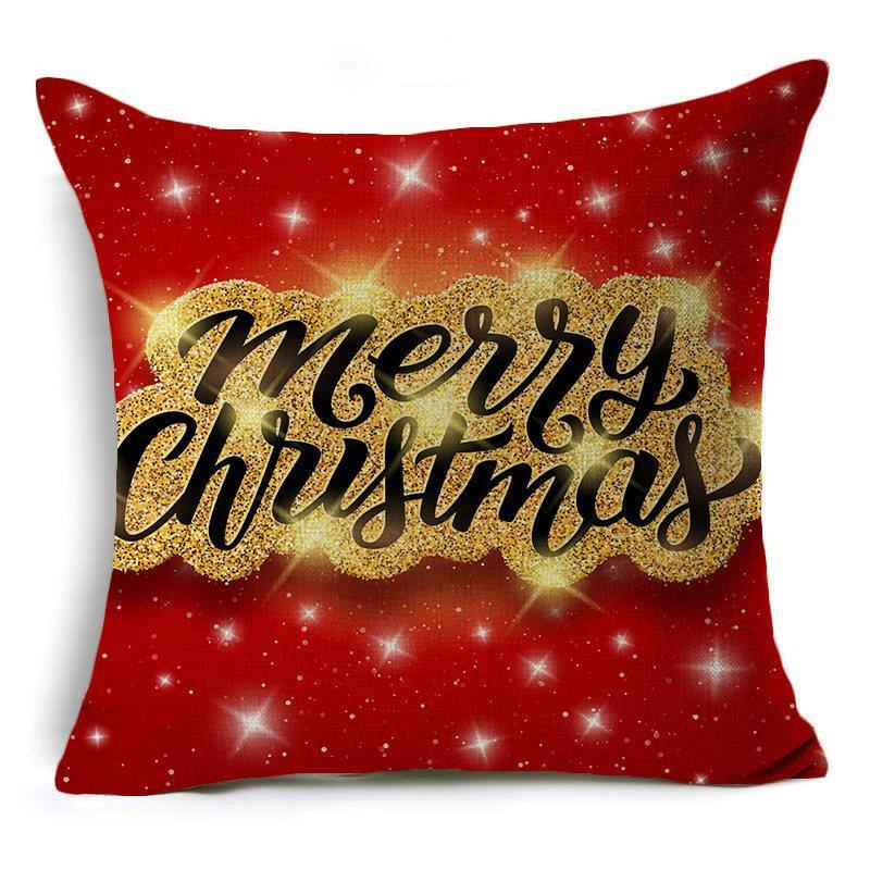 Merry Christmas Holiday Pillow Covers