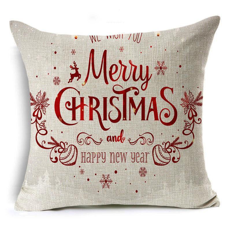 Merry Christmas Holiday Pillow Covers-601-0060-S1-Theone Apparel