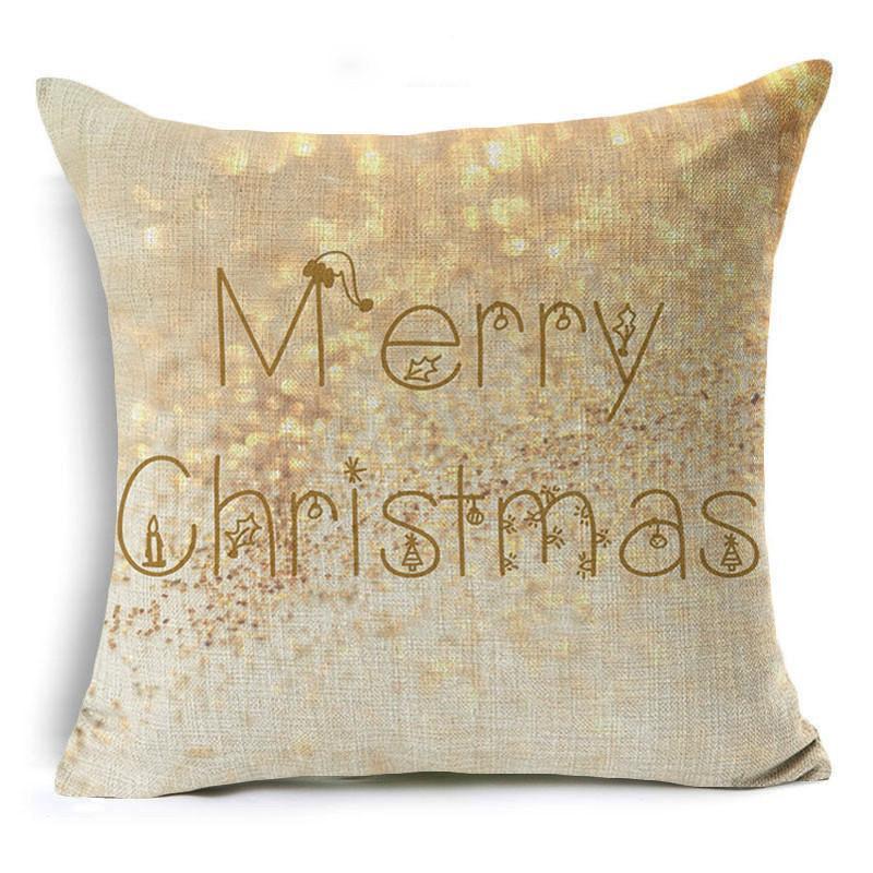 Merry Christmas Holiday Pillow Covers