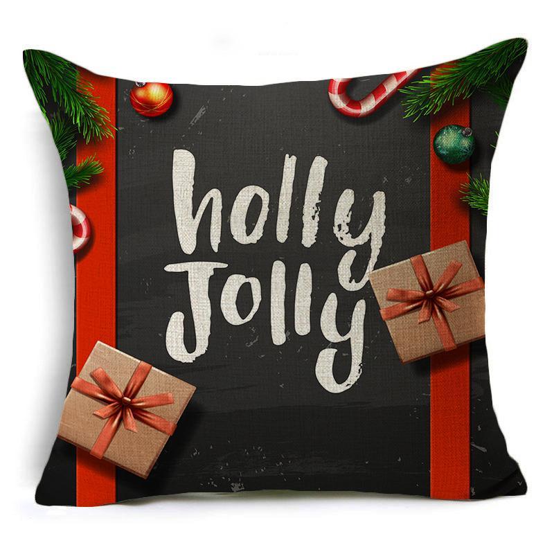 Merry Christmas Holiday Pillow Covers-601-0060-S18-Theone Apparel