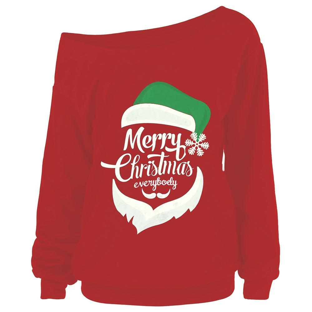 Merry Christmas Plus Size Sweatshirt