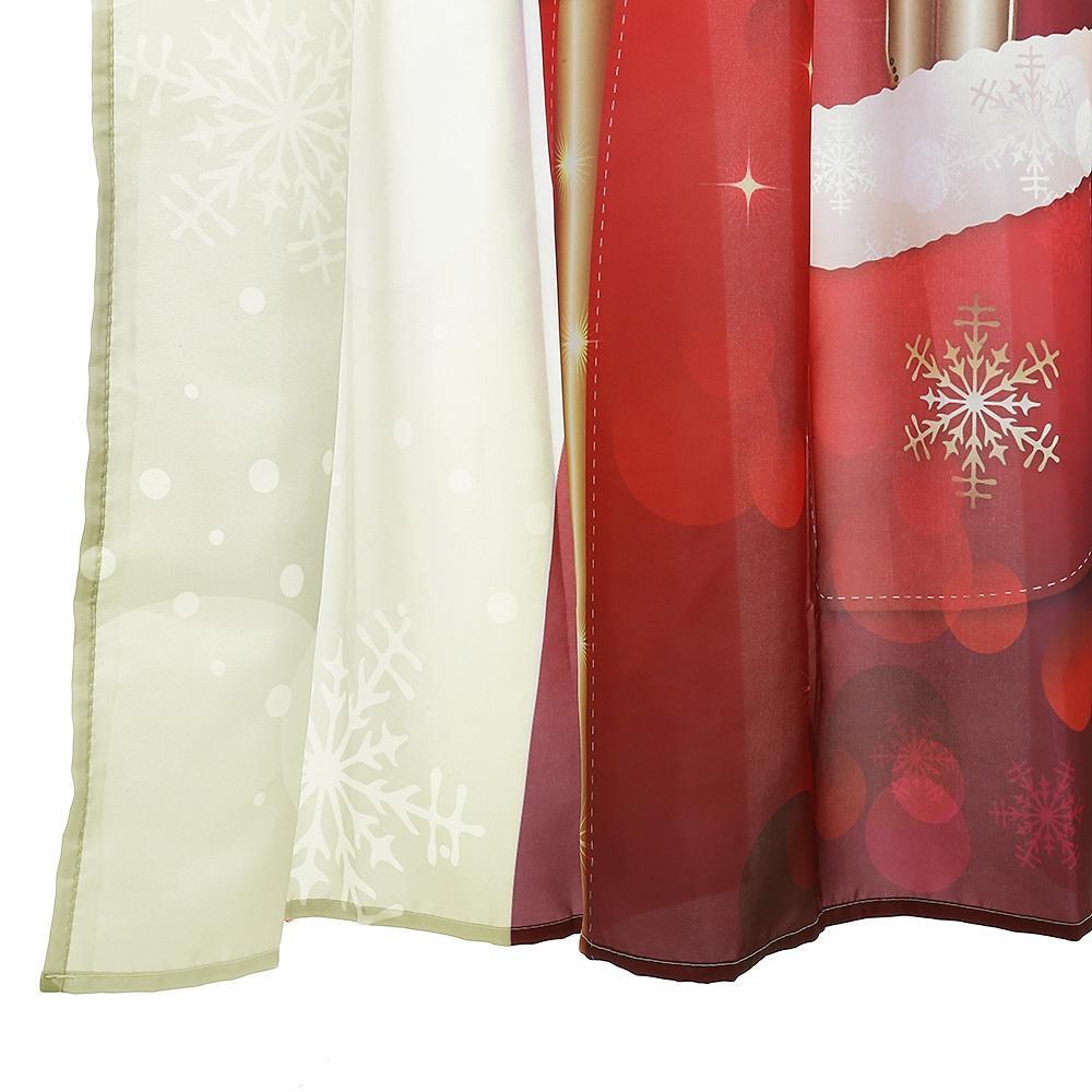 Merry Christmas Santa Shower Curtain