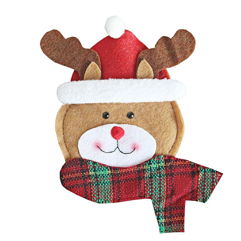 Buon Natale Snowman Posate Borsa