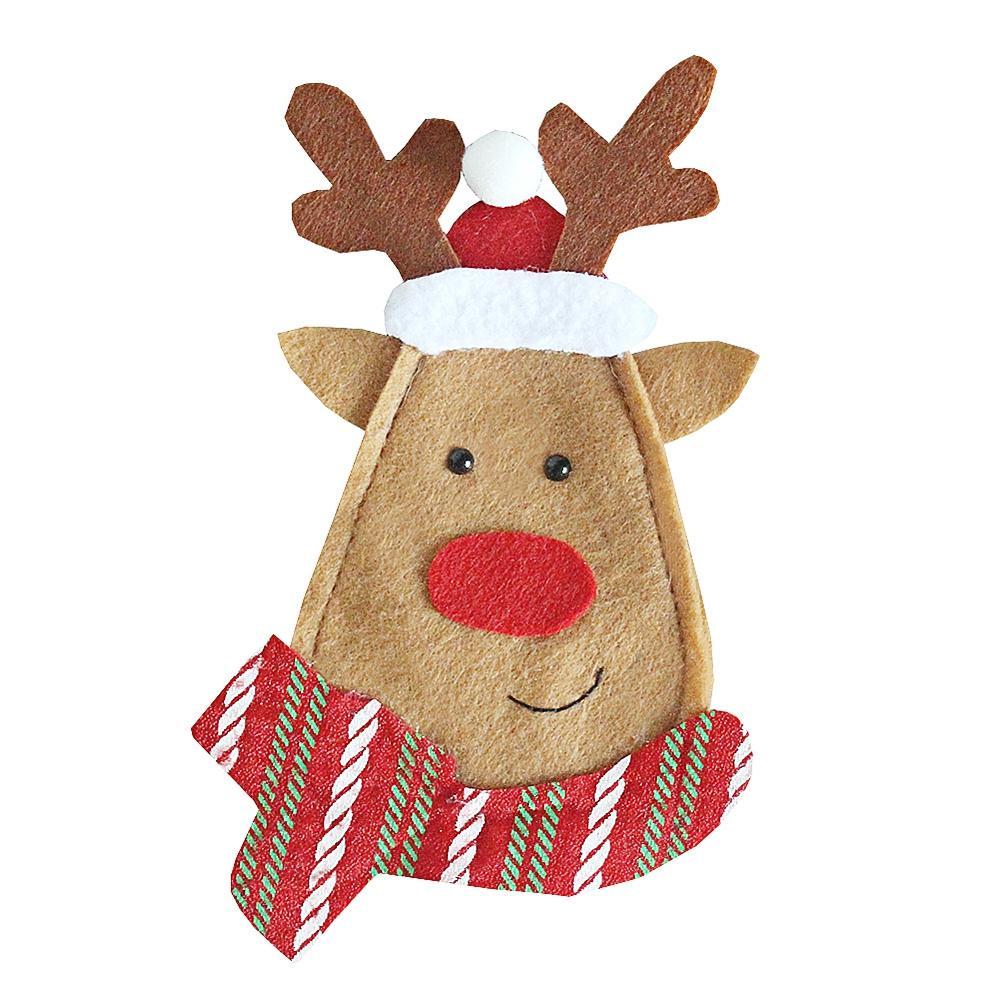 Buon Natale Snowman Posate Borsa