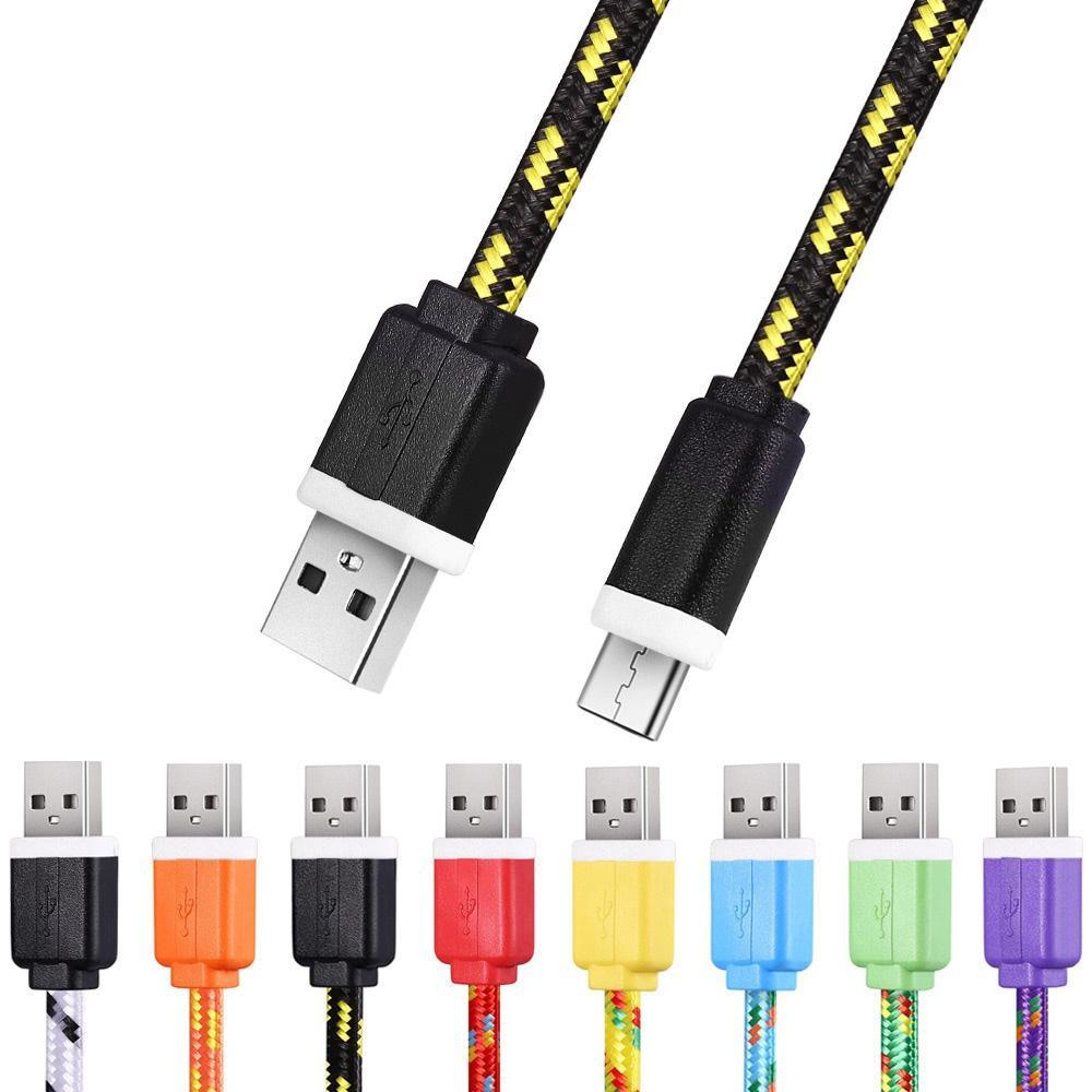 سلك شاحن USB Micro للهواتف الذكية Android