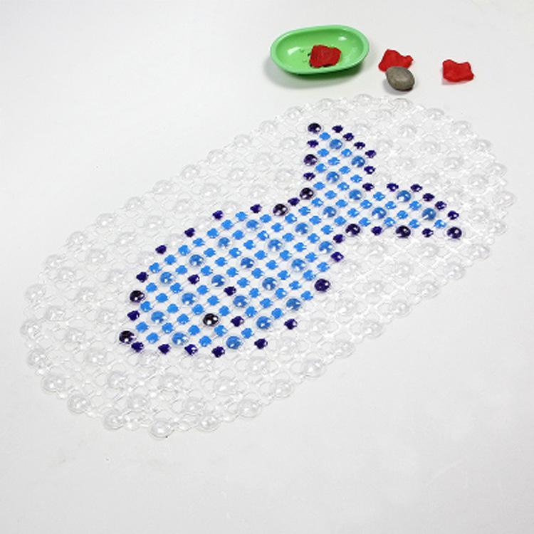 Tapis de baignoire pour enfants carreaux non glissants