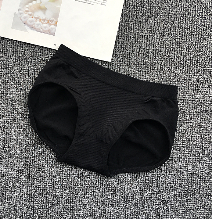 High Waisted Elastic Waistband Full Coverage Briefs