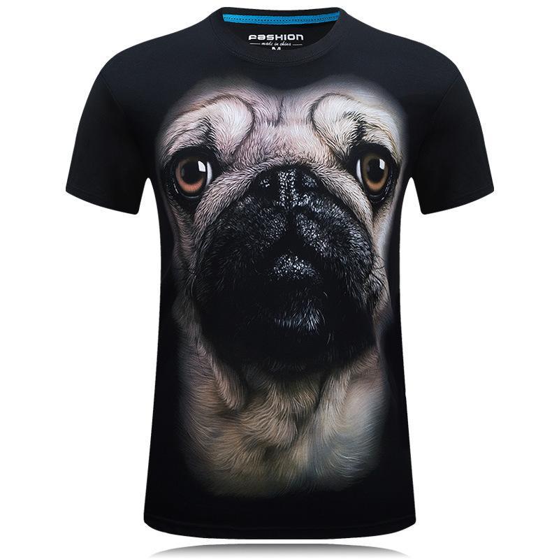 Pak me schattig pug face shirt