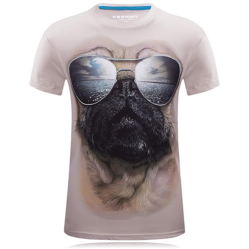 Pug With Shades Silly Face Shirt