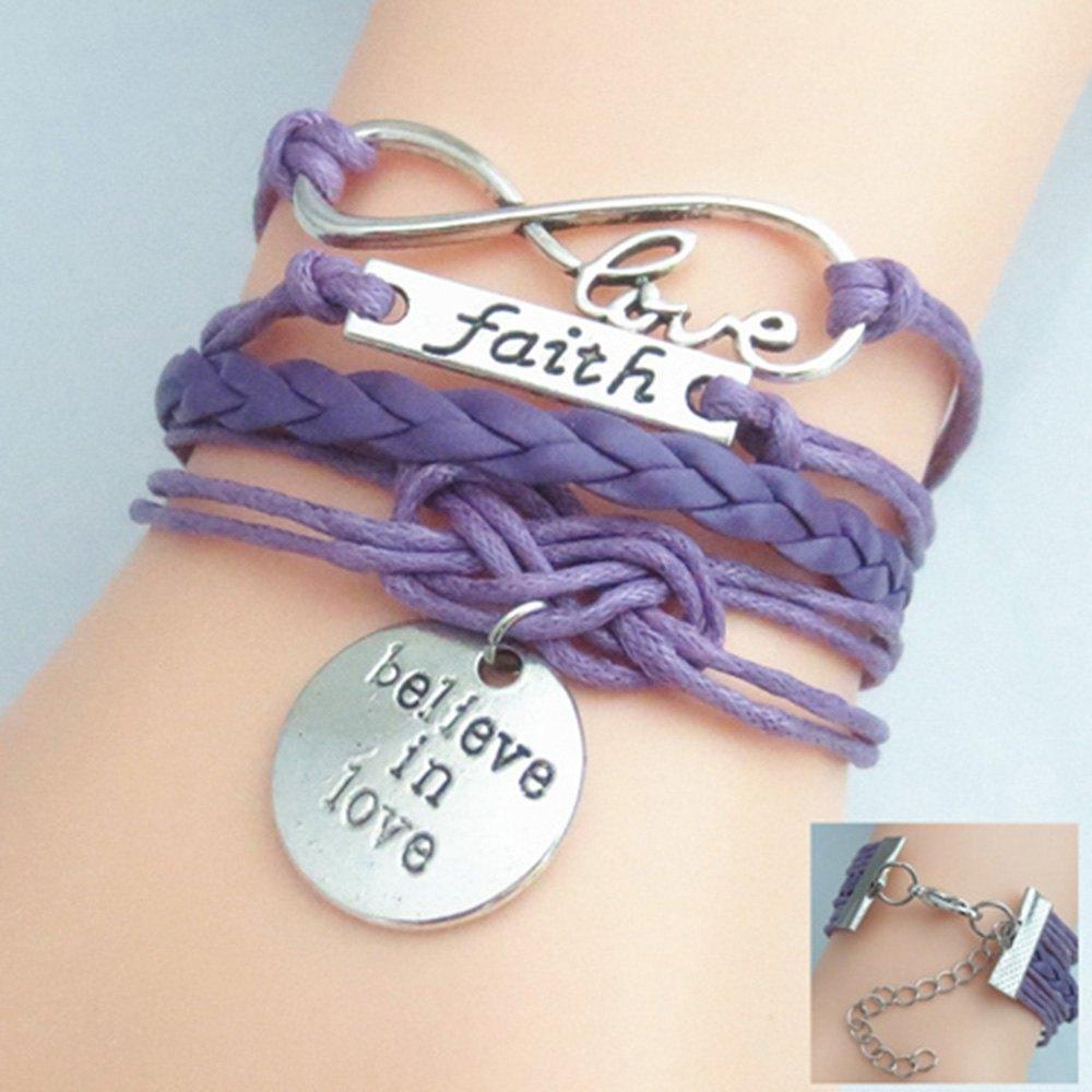 Engraved Silver Infinity Friendship Bracelet - Theone Apparel