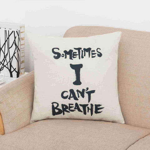 Say It All Scripted Pillow Covers