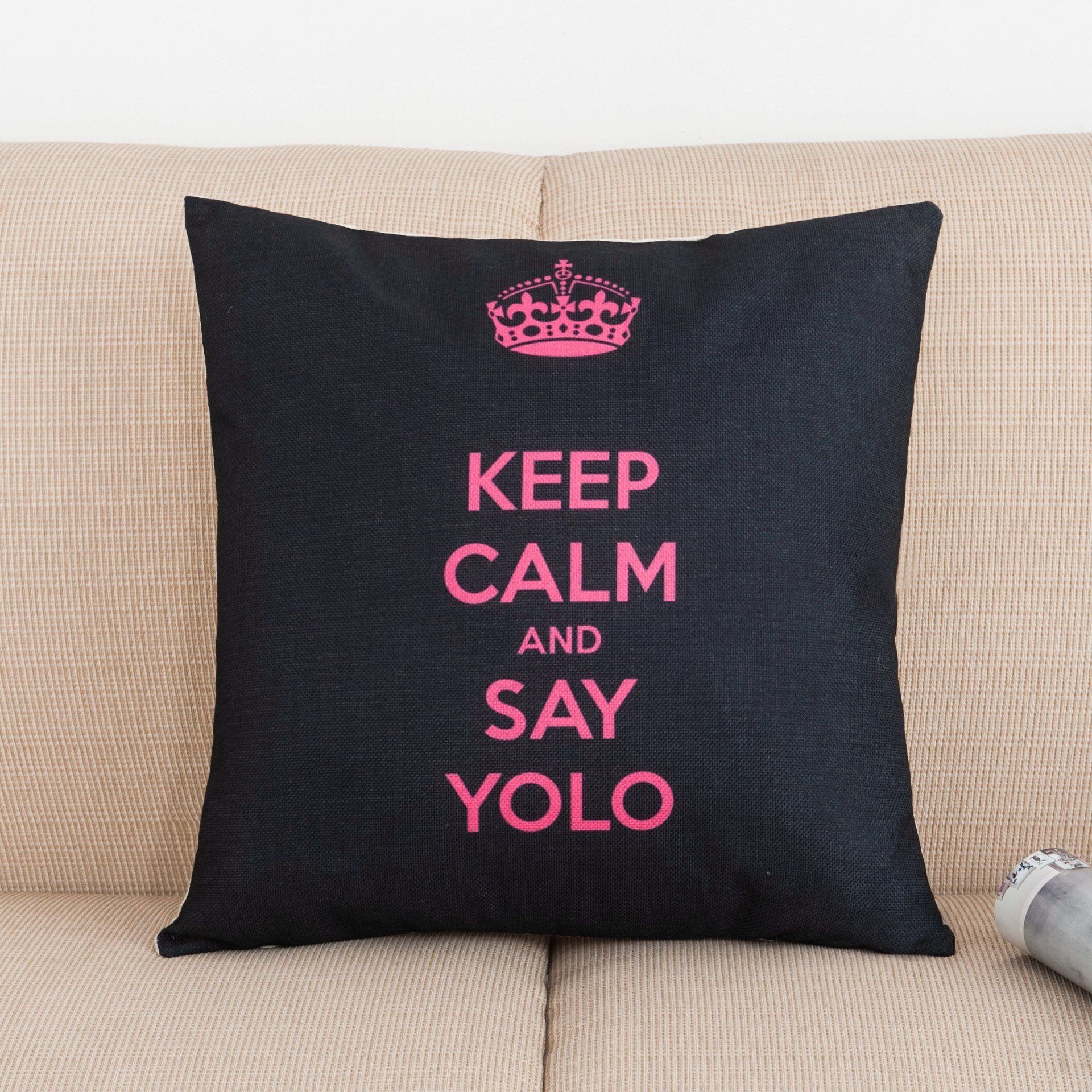 Say it With Words Pillow Covers