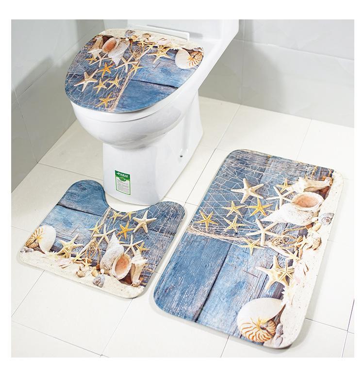 Scenes From Nature Bathroom Rug Set