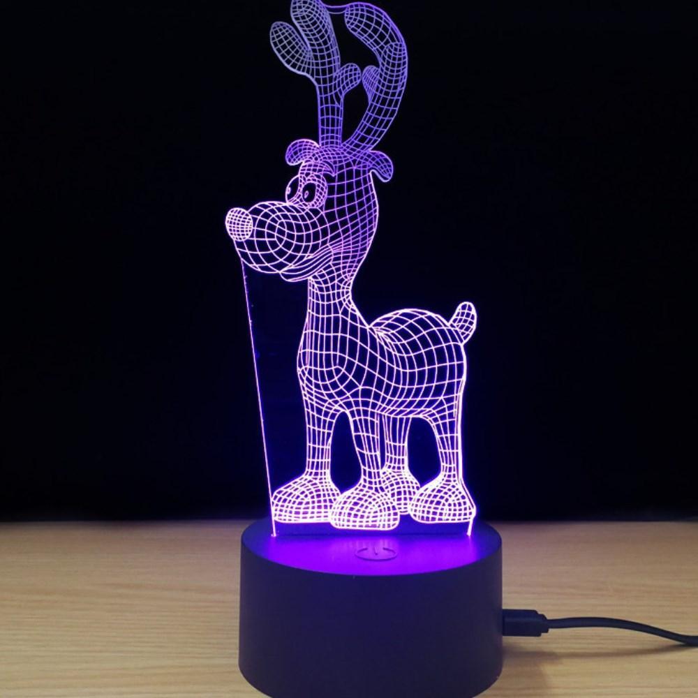 Shining Reindeer Christmas LED Lamp