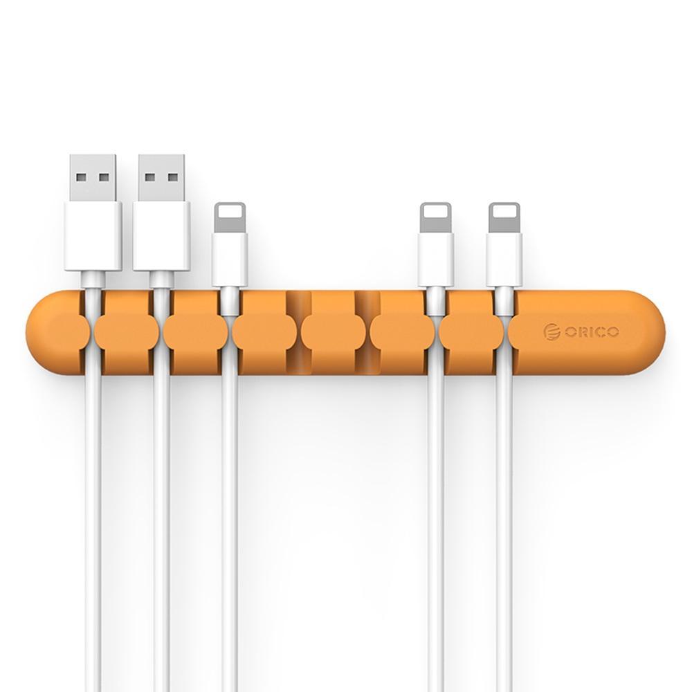Silicone Desktop Cable Organizer Cord Holder