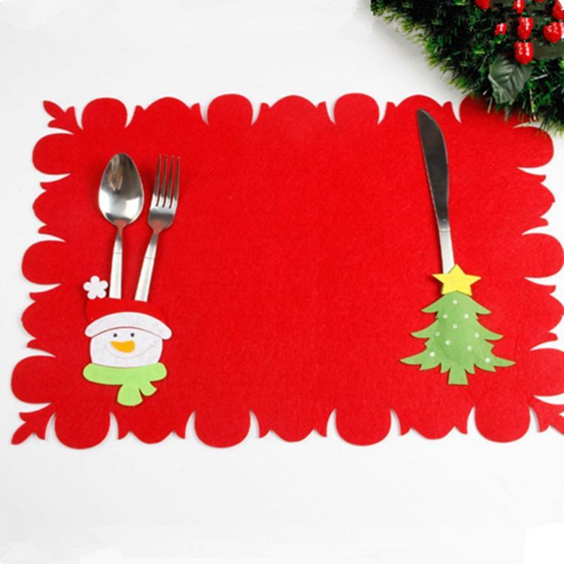 Decorações de capa de árvore de Natal de talheres