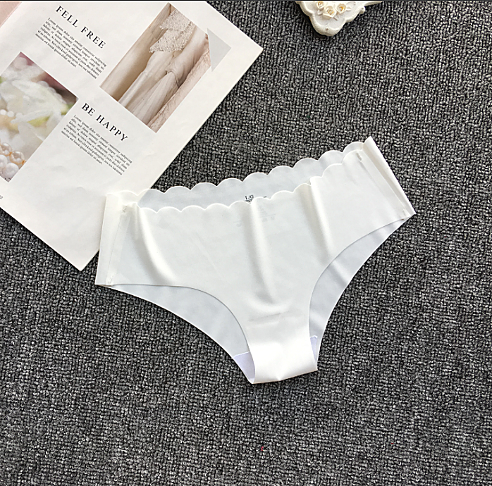 Solid Color Opaque Full Coverage Panties-White-Theone Apparel