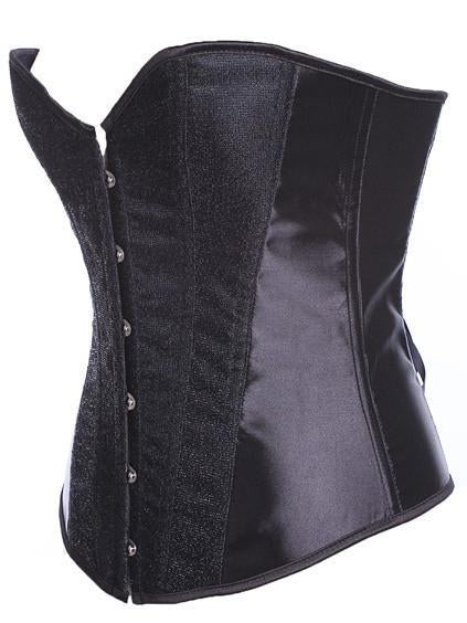 Corsetto sottobusto anteriore scintillante