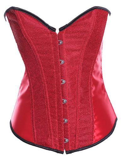 Corsetto sottobusto anteriore scintillante