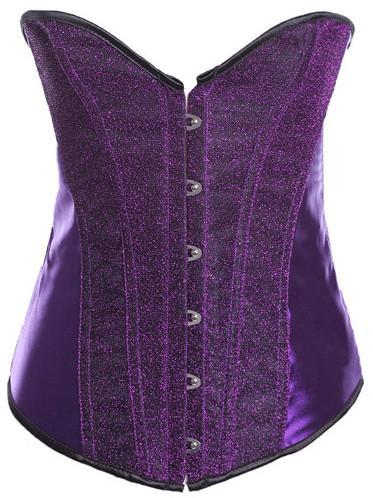 Corsetto sottobusto anteriore scintillante