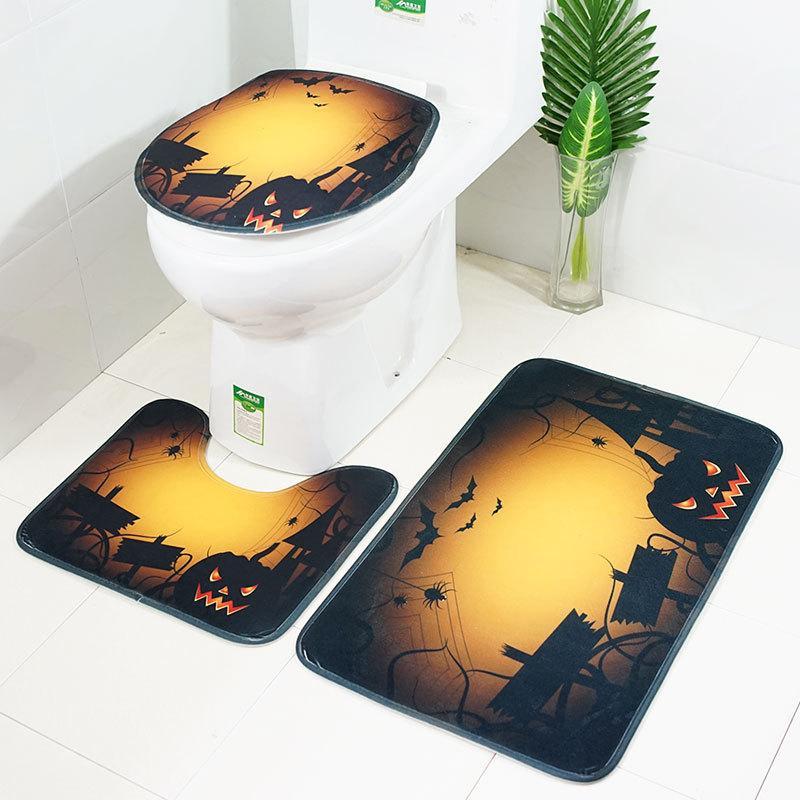 Spooky Halloween Dreams Bath Mat Set