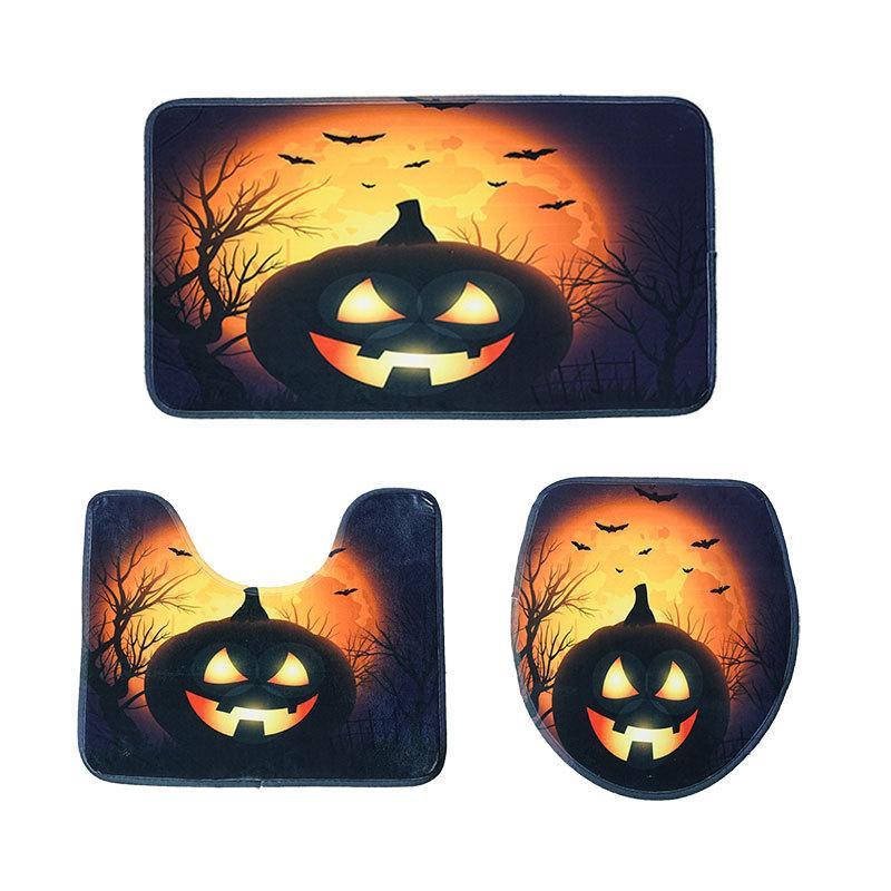 Spooky Halloween Dreams Bath Mat Set