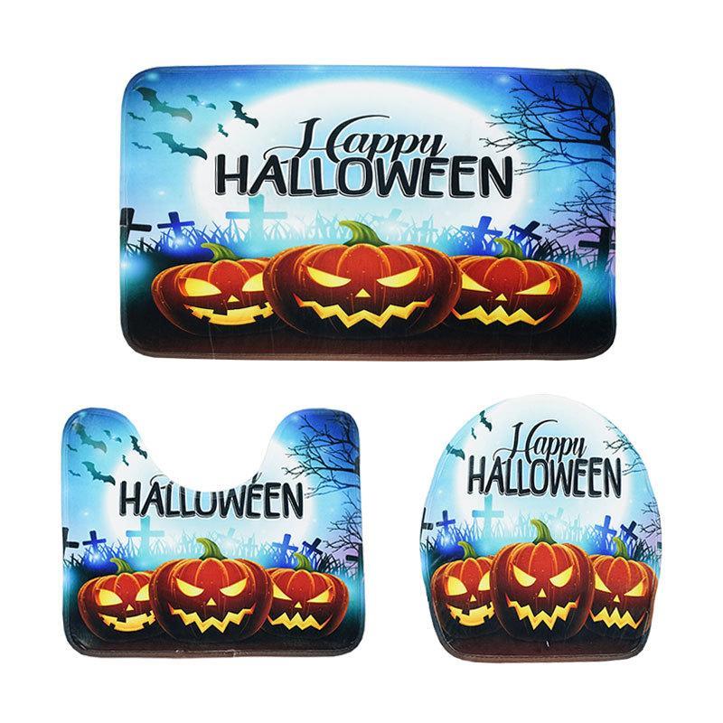 Spooky Halloween Dreams Badematten-Set