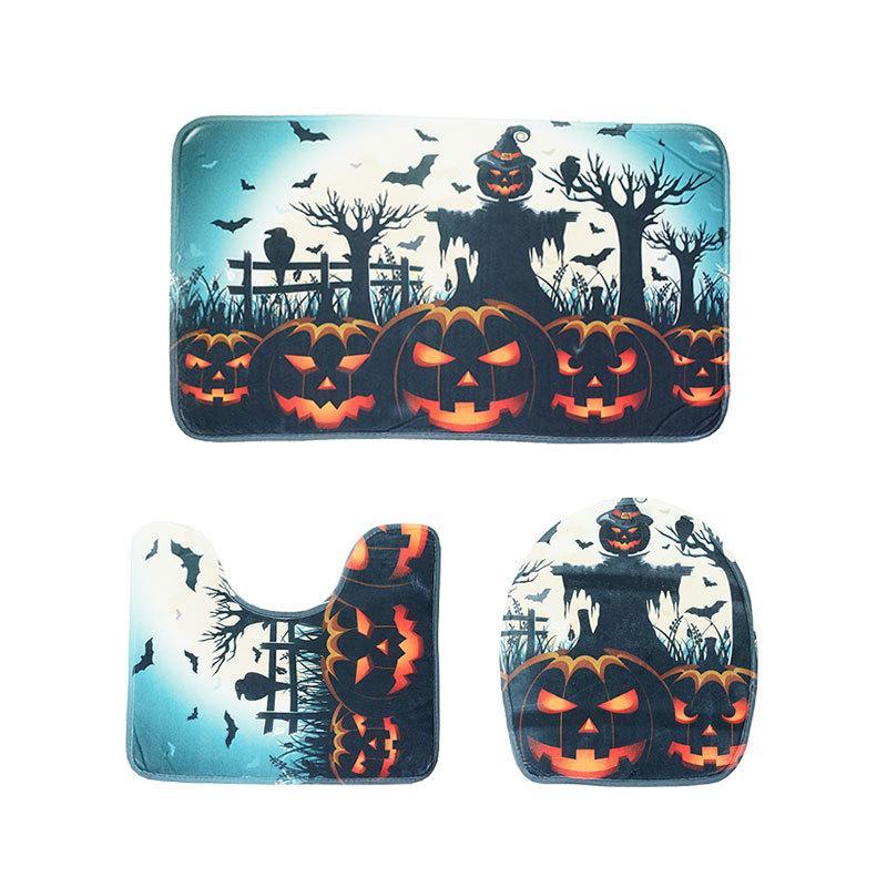 Spooky Halloween Dreams Badematten-Set