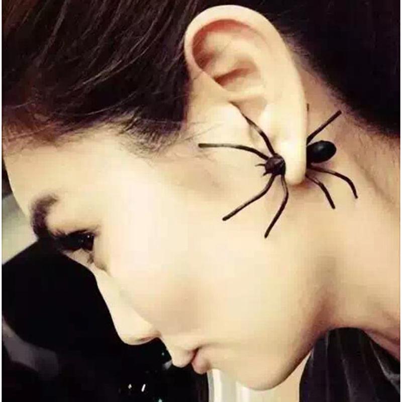 Spooky Spider Front to Back Earrings