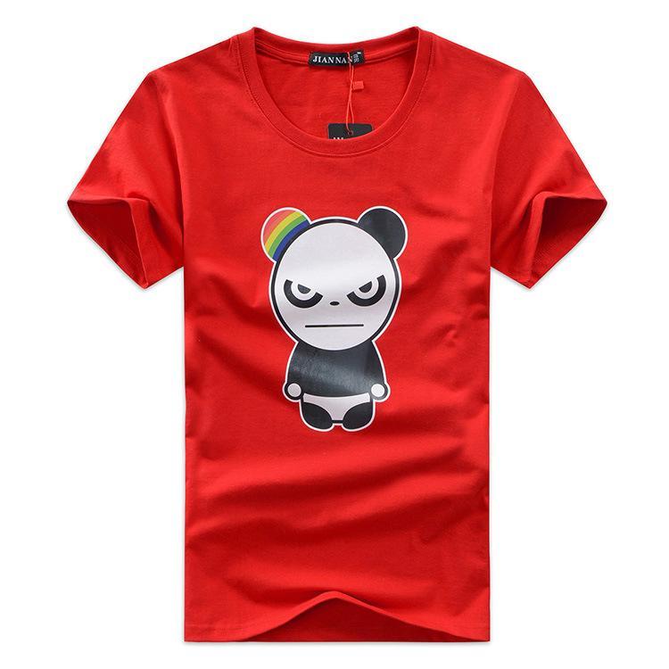 SCuzzata per la camicia di panda arcobaleno