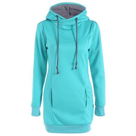 Hoodie serut dasi sisi trendi