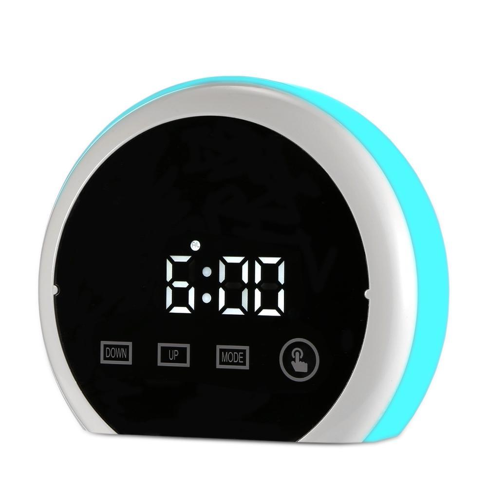 LED Mirror Clock With Alarm