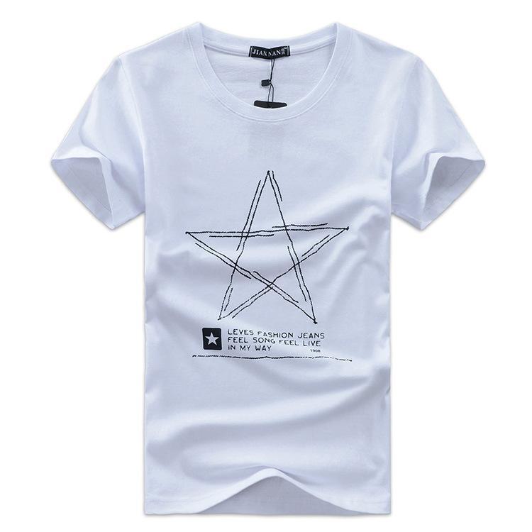 Kemeja lengan pendek persuasi pentagram