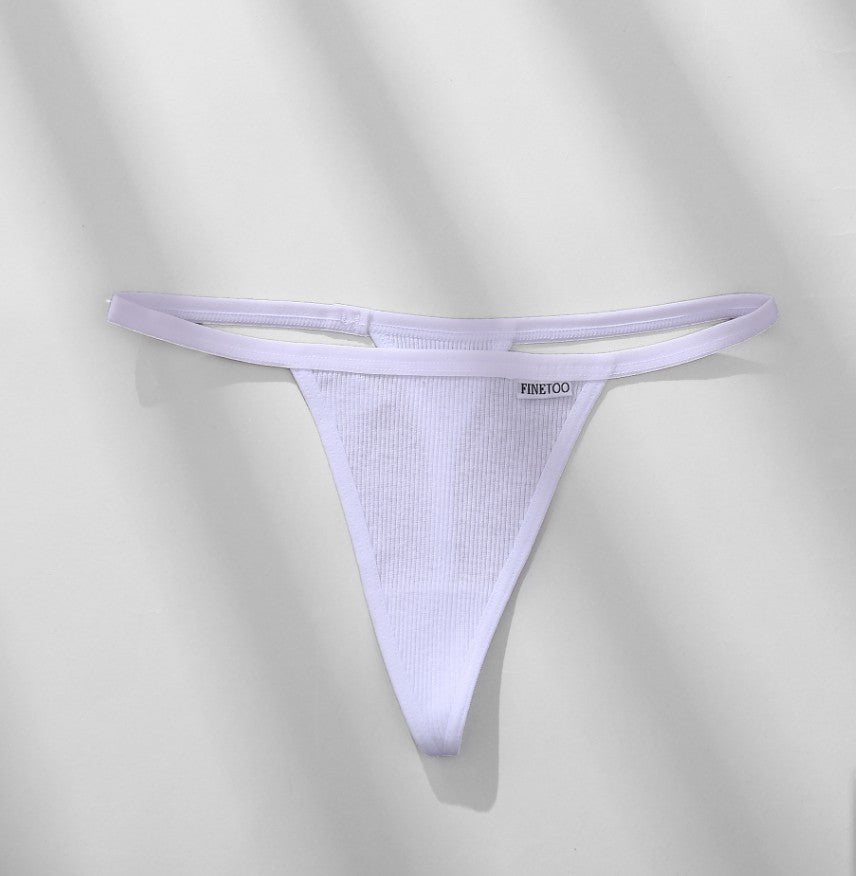 Breathable Thong Underwear with Elastic Waist - THEONE APPAREL