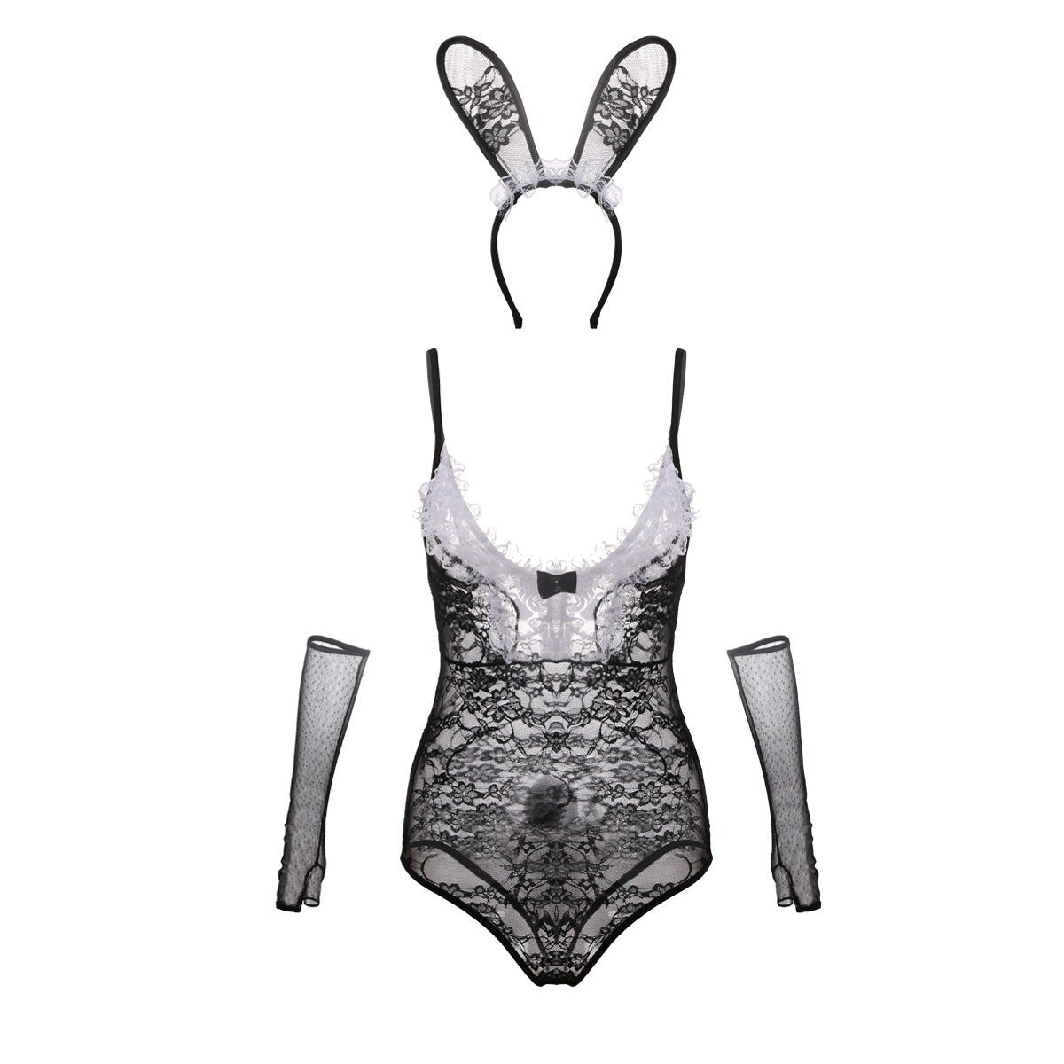 Bunny Foofoo Lace Lingerie Costume - THEONE APPAREL