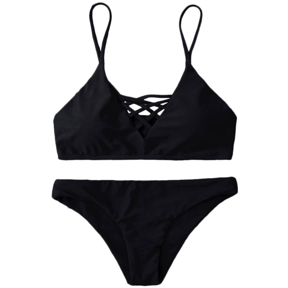 Cami Lace Up Womens Bikini - THEONE APPAREL